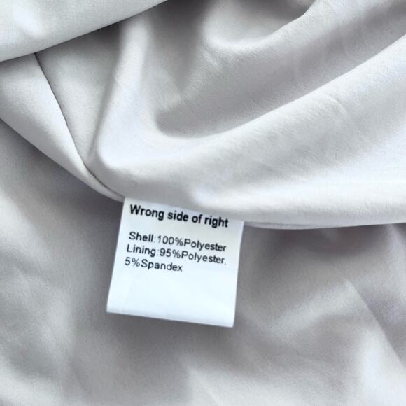 Wrong Side Of Right mauve smocked tiered modest 3/4 sleeve maxi dress XS - Picture 13 of 13